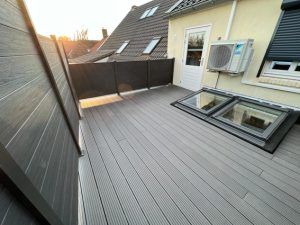 Terras nieuwe situatie