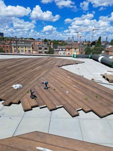 Terras kunststof planken