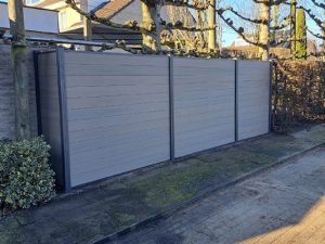 Schutting plaatsen