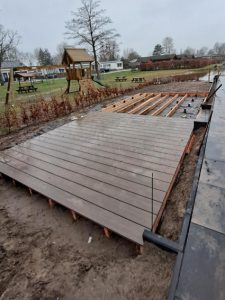 Leggen van een vlonder