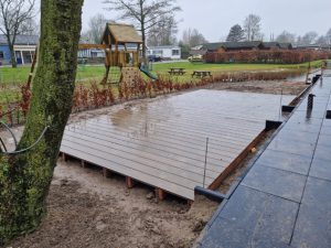 Leggen van een vlonder