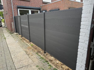 Schutting plaatsen