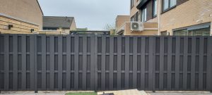 Plaatsen van een schutting