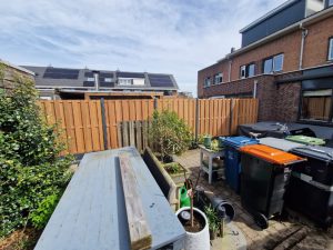 Plaatsen van een schutting