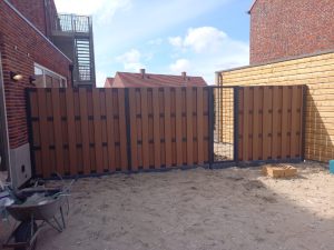 Schutting plaatsen