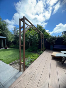 Pergola plaatsen
