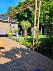 Pergola plaatsen
