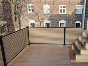 Schutting plaatsen