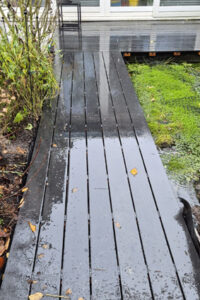 Terras nieuwe situatie