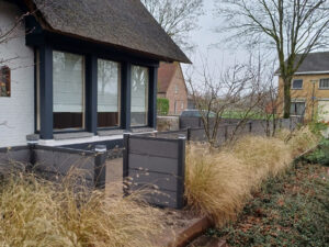 Tuinschermen plaatsen