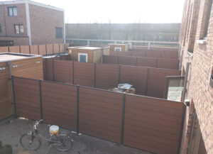 Schutting plaatsen
