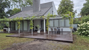 Terras nieuwe situatie