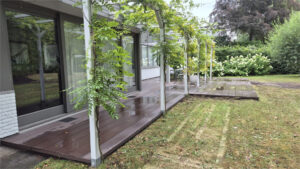 Terras nieuwe situatie