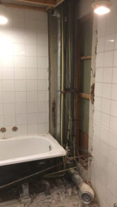 Badkamerrenovatie