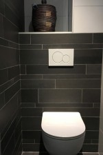 Tegelwerk in een badkamer