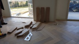 Visgraat lamelparket