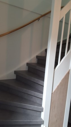 Traprenovatie nieuwe situatie