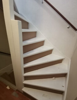 Traprenovatie oude situatie