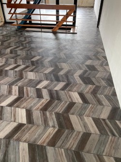 Pvc vloer hongaarse punt