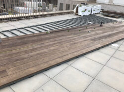 Terras kunststof planken