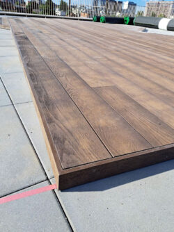 Terras kunststof planken