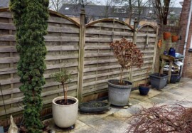 Schutting oude situatie