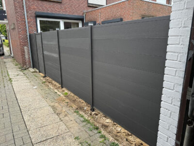 Schutting plaatsen