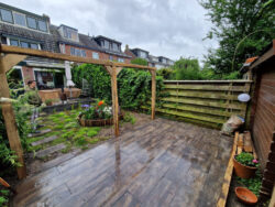Pergola plaatsen