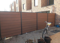 Schutting plaatsen