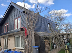 Gevelbekleding nieuwe situatie