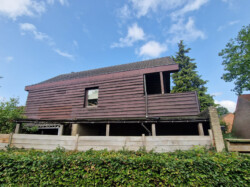 Gevelbekleding oude situatie