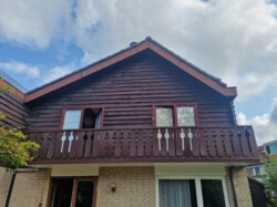 Gevelbekleding oude situatie