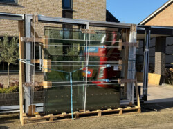 Hefschuifpui plaatsen