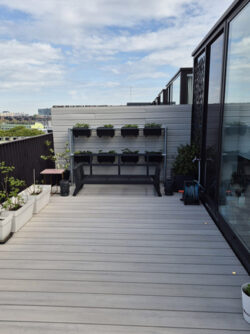 Vlonder nieuwe situatie